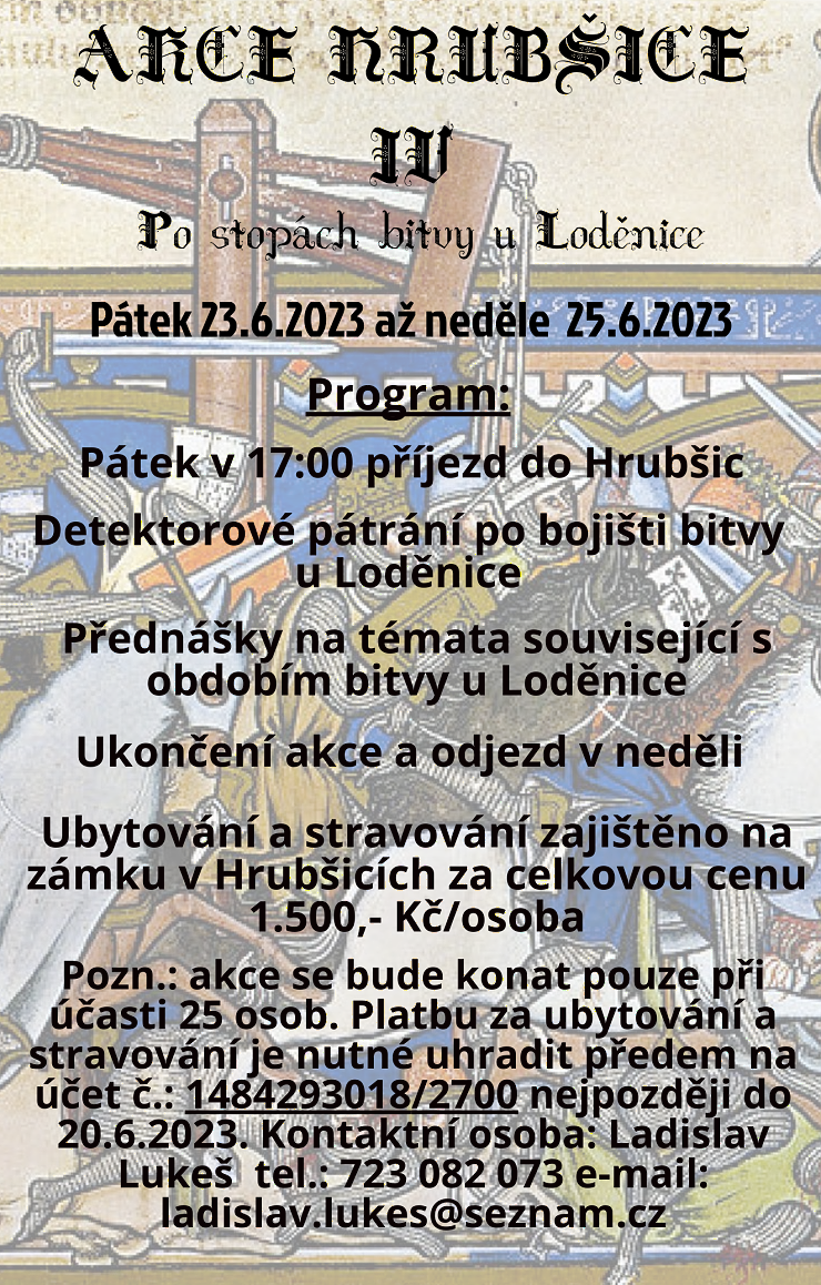 Veranstaltungen Hrubšice IV